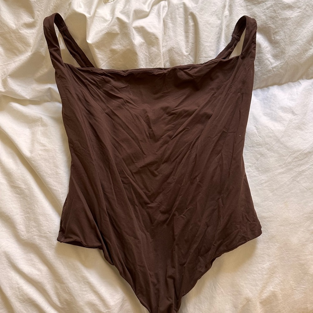 SKIMS Fits Everybody Square Neck Bodysuit